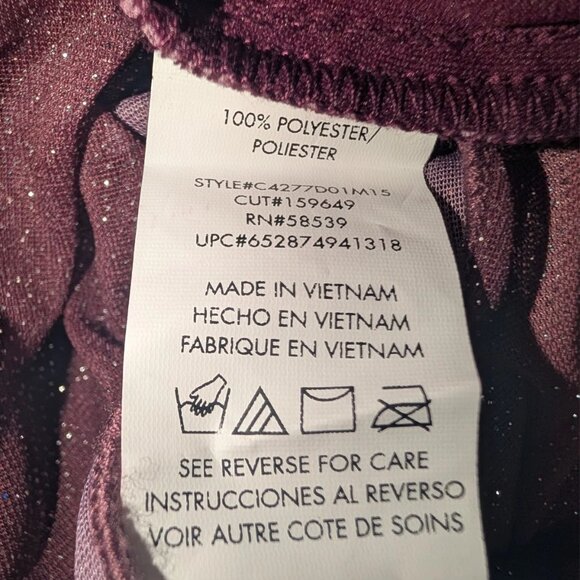 Speechless Girls Glitter Mesh Ruffle Hem Party Dress Size 10 - Picture 6 of 9